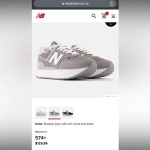 574 New Balance Platform Sneakers